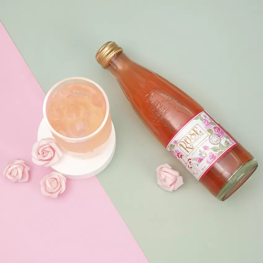 Kombucha Rosé - chai thủy tinh - 250ml