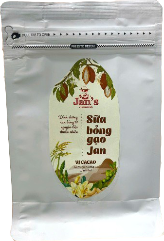 Bột Bỏng Gạo ( Vị CaCao) 250gr