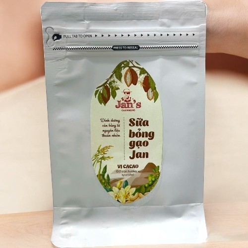 Bột Bỏng Gạo ( Vị CaCao) 250gr