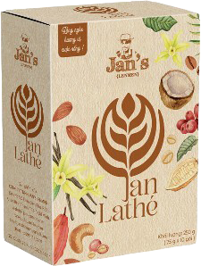 JAN LATHÉ ( Bột Sữa Hạt ) (10 gói sachet) 250 gr