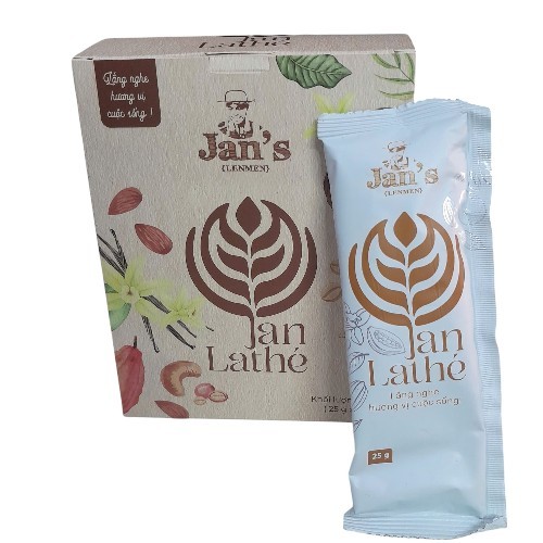 JAN LATHÉ ( Bột Sữa Hạt ) (10 gói sachet) 250 gr