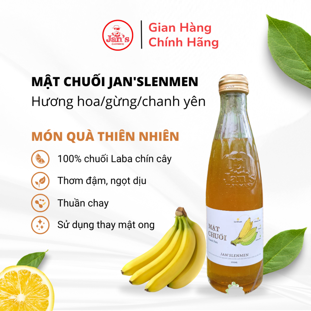 Mật Chuối Chanh Yên 250ml