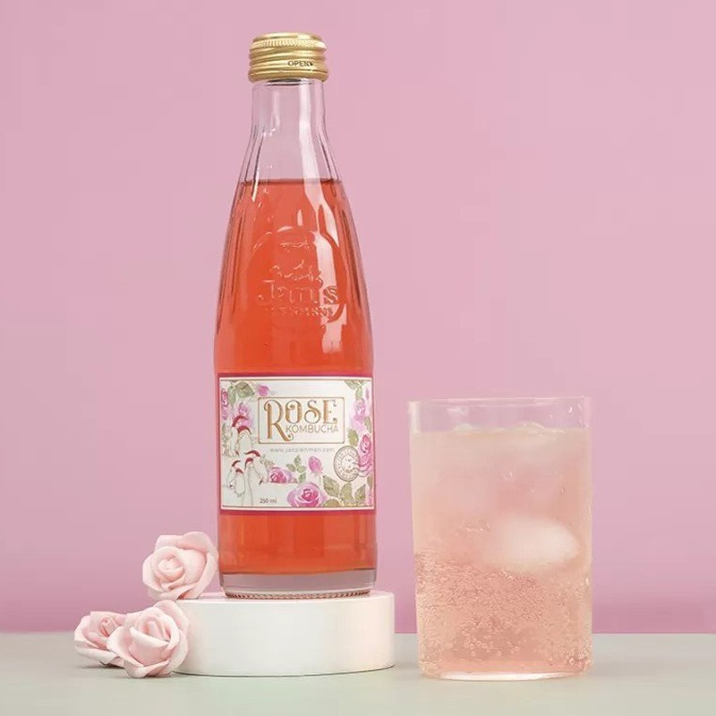 Kombucha Rosé - chai thủy tinh - 250ml